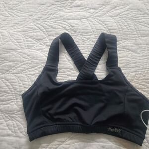 Reebok Black Sports Bra